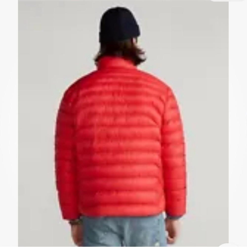 Polo by Ralph Lauren Lightweight Packable Down Pony Logo Zip Up Jacket - Picture 3 of 16